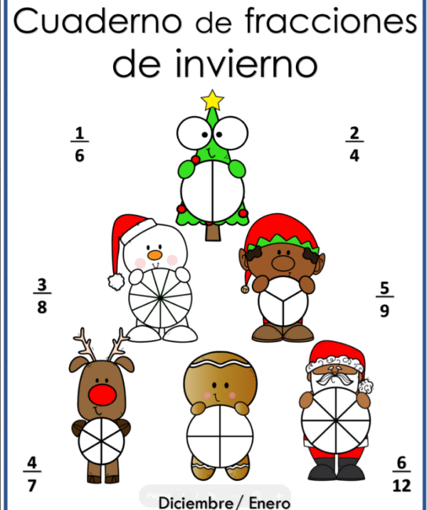 fracciones navideñas